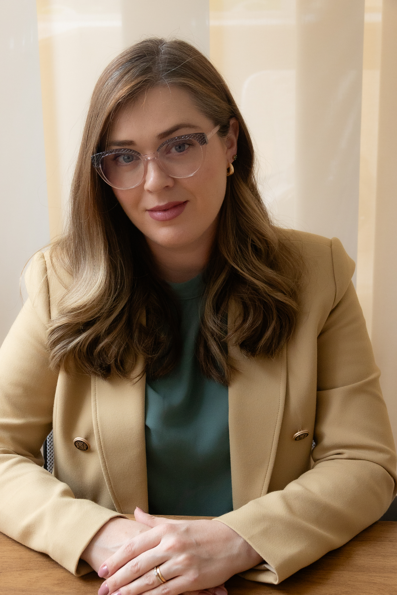 Ana Letícia Nauiack em seu consultório